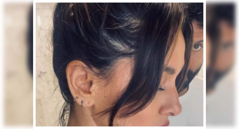 Pic Candid Shibani with Beau Farhan