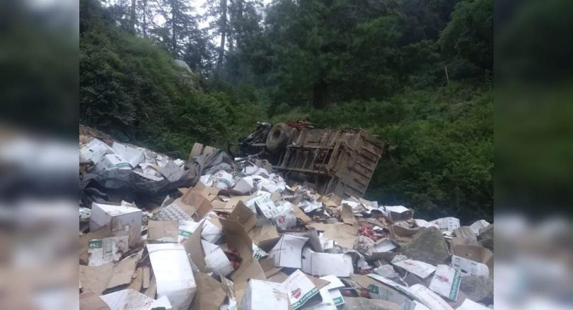 2 killed, two injuries in the Shimla truck accident