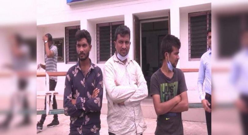 Three cyber fraud gangs held at Amreli
