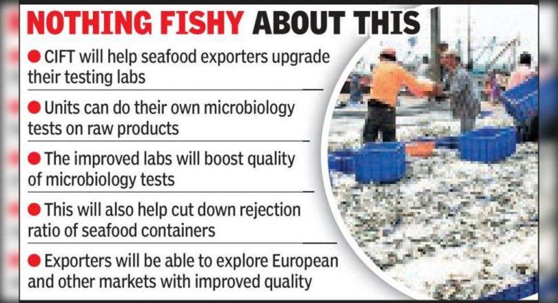 CIFT to help fish exports unit upgrade lab test