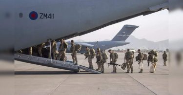 Evacuation flight England late left Kabul; home-back