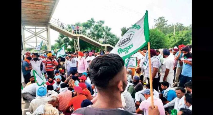 Farmers protest at least 12 Haryana District