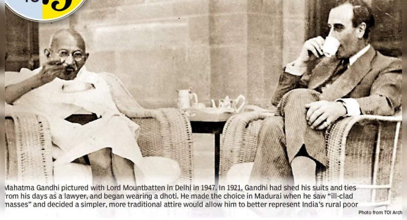 When Gandhi chose Toi as a courier