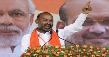 BJP's Telangana President started the Praja Sangrama Yatra