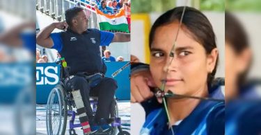Mixed team of Archery India Rakesh, Jyoti bent from Paralympics