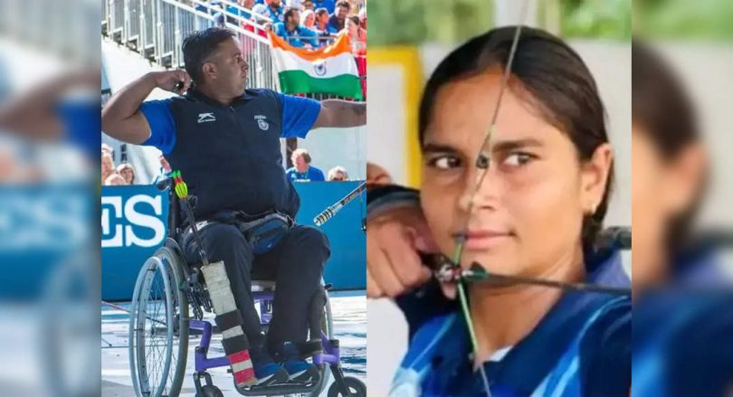 Mixed team of Archery India Rakesh, Jyoti bent from Paralympics