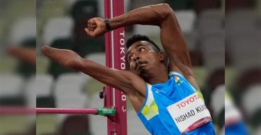 Nishad won silver on a male high leap in Paralympics