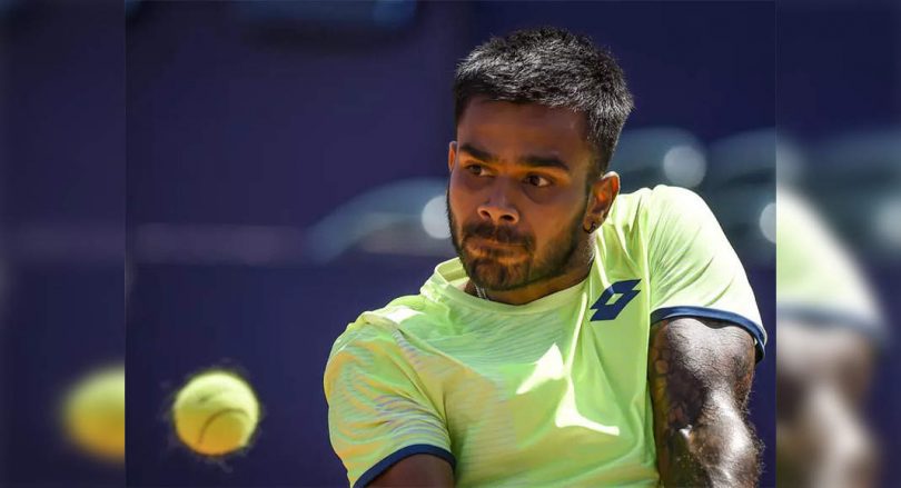 Nagal withdrew from the Davis Cup tie, Myneni replaced it in the Indian squad
