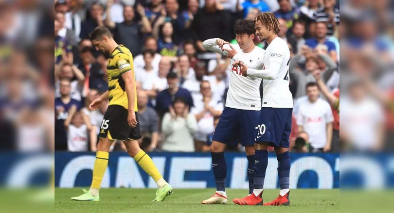 Son Heung-Min shines when the Spurs go to the top of the Premier League