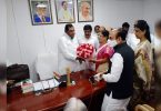 Surabhi Vani Devi took an oath as MLC