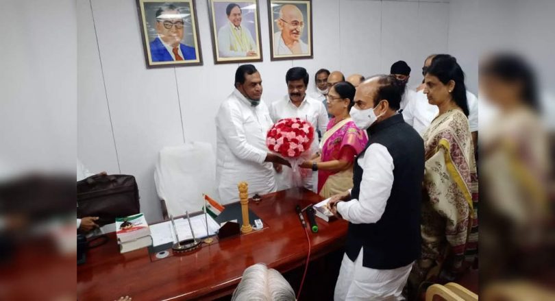Surabhi Vani Devi took an oath as MLC