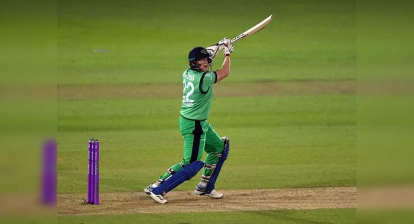Star Kevin O'Brien as the Irish level of the Zimbabwe T20i series