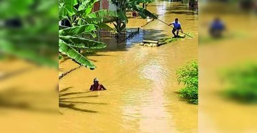 More than 2 Lakh people were hit by floods in District 15 Assam