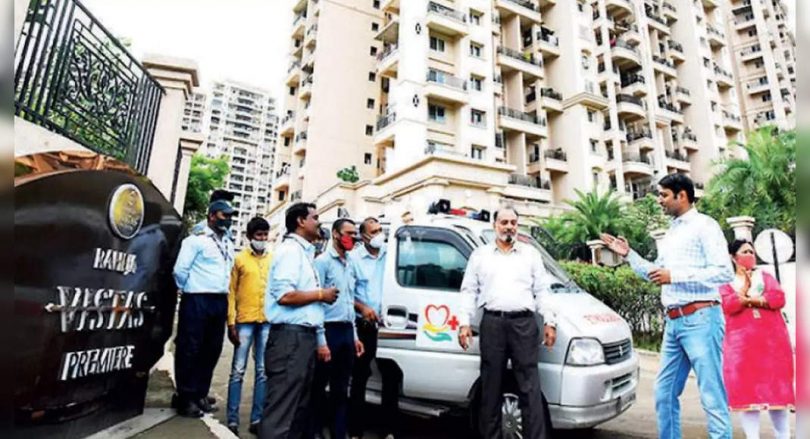 Pune: Residents contribute to buying an ambulance
