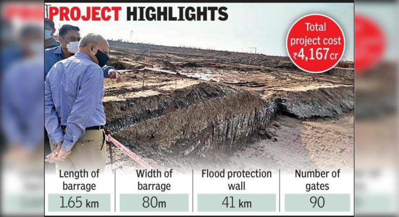 Bhadbhut Barrage is ready in 2025