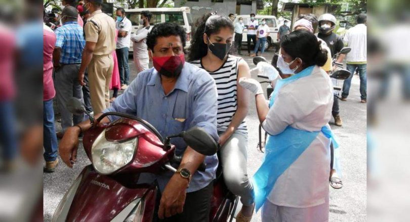 Drive-Through Vax Center Hit