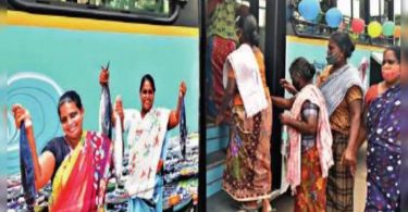 Free bus services for women's fish vendors in Kerala