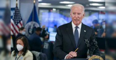 Biden said Hurricane Ida tended to be very large, promising full federal assistance