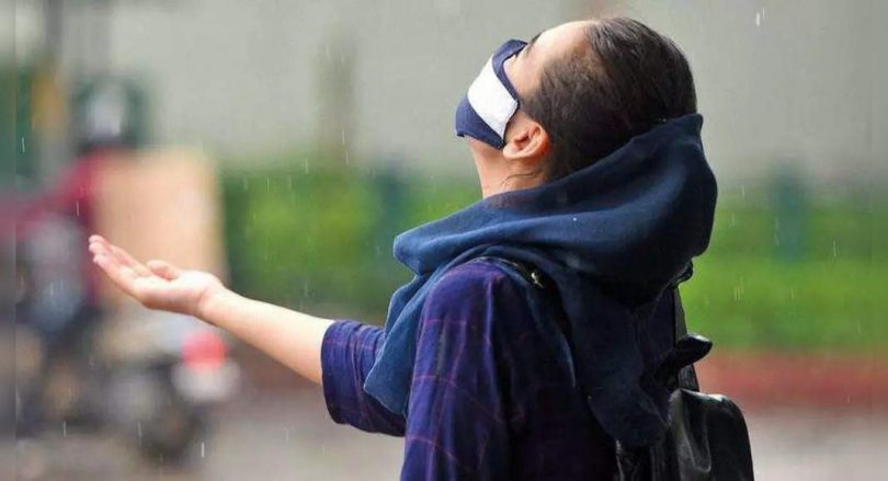 A Agil Ending: Rain is likely via WK in Delhi