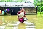 The situation of the flood in Assam changed gloomy with more than 2.5 lakh affected