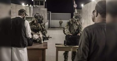 Flew rocket in Kabul when our evacuation ends