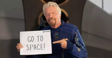 Virgin Galactic Richard Branson gives you the opportunity for free space travel