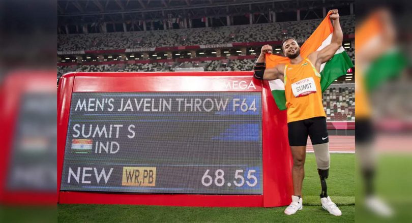 It's not the best, Sumit said after winning Paralympic Gold