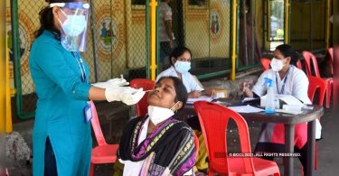 Mumbai reported 334 new cases, two deaths