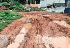 Residents suffer because BWSSB work leaves the road in a bad form