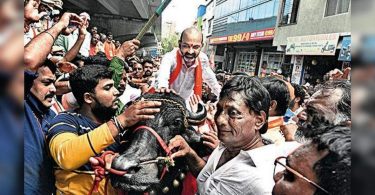 'BJP will win the next poll, the Safron flag will fly in Golconda'