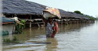 The situation of Assam's flood deteriorated, two dead people, 3.63 lakh people affected