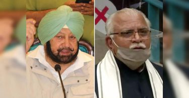 Farmers' protest: Khattar, Capt Exchange Words