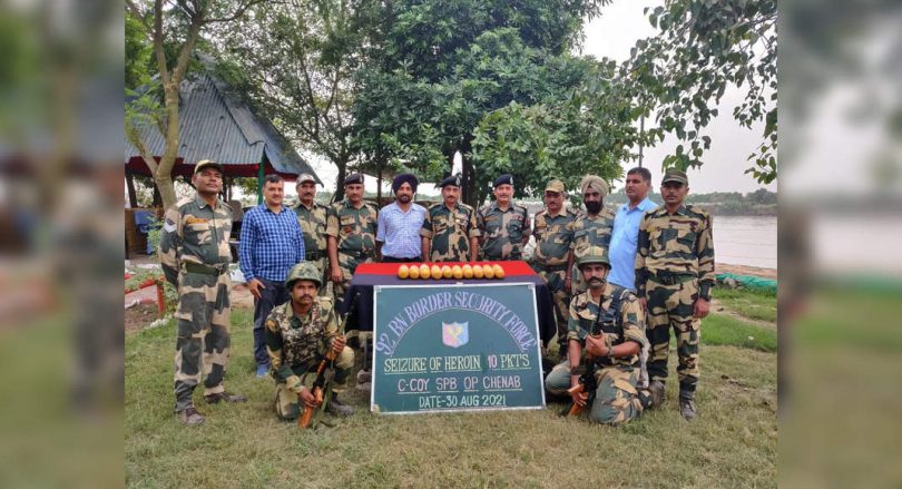 J & K: BSF Foils Narco-Smuggling Bid