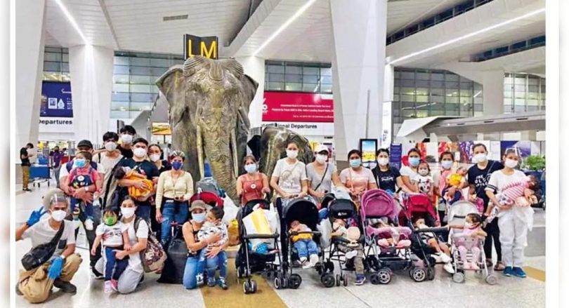 Stuck in India up to one year, the Philippines returned home