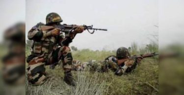 Infiltration offer is foiled along the Loc in Poonch, a terrorist killed