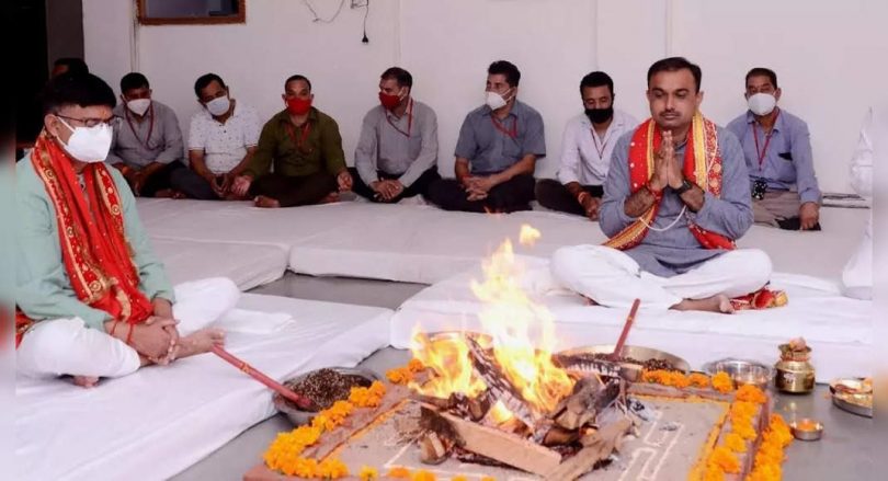 Vaishno Devi Board Celebrates 'Day Foundation'