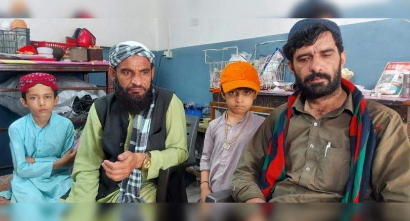 The heart of the bloody Afghanistan because kin is trapped