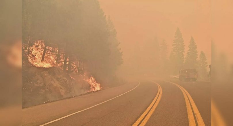 Lake Tahoe was threatened by a big fire, more ordered to escape