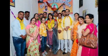 Team Vasundhara Raje opened the office in Jaipur