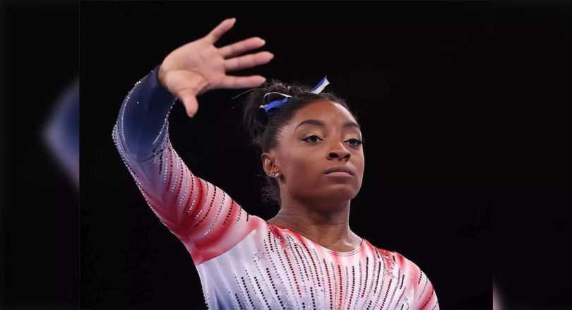 Simone Biles said the mental health problem began before the Olympics