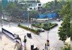 Juhu Junction is busy getting a pedestrian island