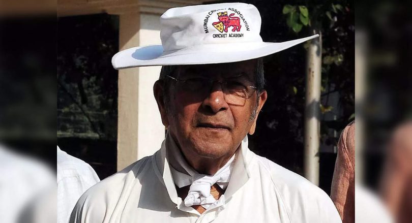 BCCI Condole Demise of Vasu Paranjpe