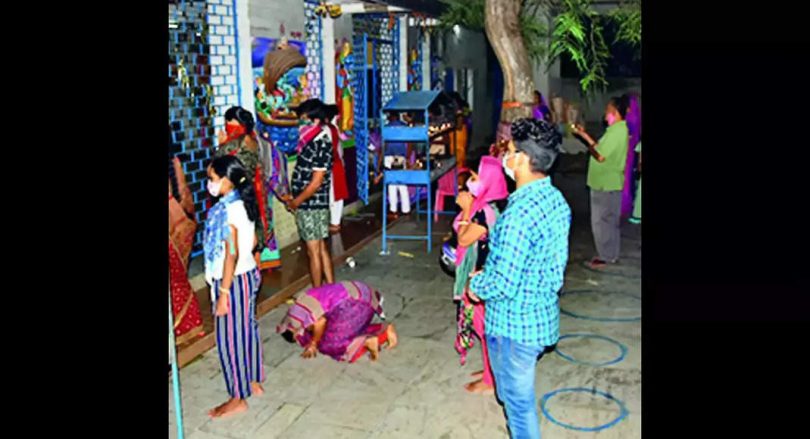 Odisha: Thin Crowd Mark Janmashtami Low Lock