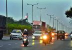 Police finish the stretch of 14 km on NH-16 for driving Lane