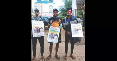 Teenagers walk from Kadaba to Ladakh; to interact with Ryots