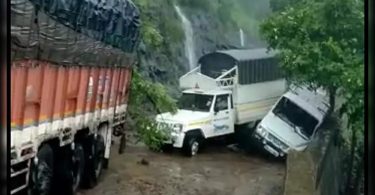 A'bad: Four large landslides hit Kannad Ghat