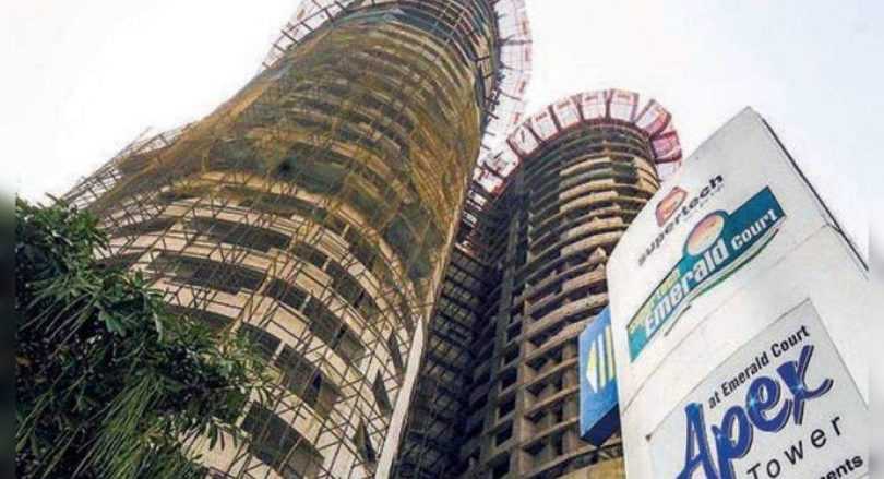 Towers Noida Built in the Green Area by Feeling Wrong: SC