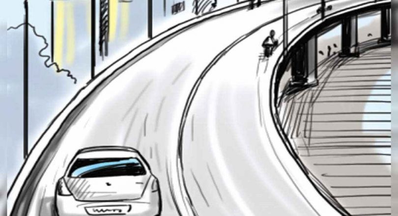 Shivananda Circle Steel Flyover is ready with the end of the month