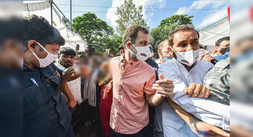 BJP criticized Rahul Gandhi to tweet photos of rape victims, asking for NCPCR to take action