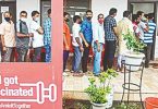 Long queues on most vaccine sites in lakhimpur